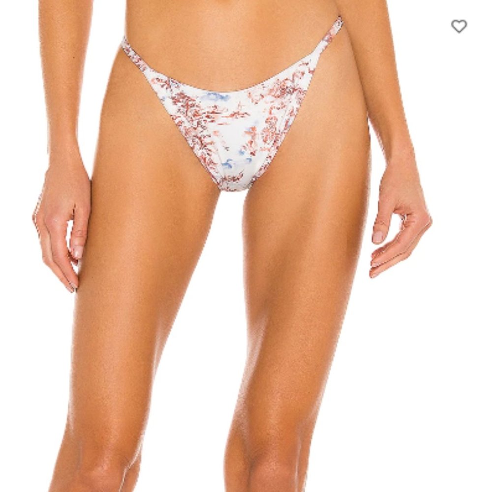 Jay Bitsy Bikini Bottom by  L*SPACE Size: Medium Color: Tropical Sands, NWT